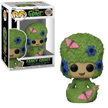 Funko POP Marvel I Am Groot - Fancy Groot 1191 Bobble-Head