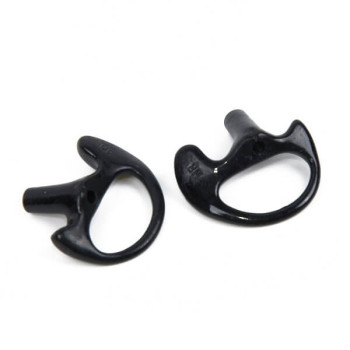 Ανατομική Επέκταση Υποαλλεργικής Σιλικόνης για το Σπιράλ Ακουστικό Ασύρματου Baofeng - Μαύρο 