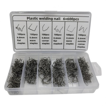 Κασετίνα με Ανταλλακτικά Συρματάκια Επιδιόρθωσης Πλαστικών 6 τύπων 600τμχ