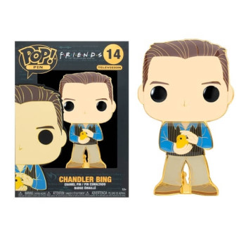 Funko Pop Pins Television Friends - Chandler Bing 14 Large Enamel Pin
