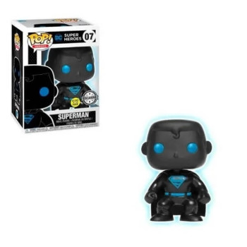 Funko POP Heroes DC Super Heroes - Superman GiTD 07 Vinyl Figure Special Edition Exclusive