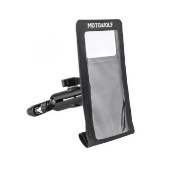 Βάση Κινητού Μοτοσυκλέτας με Αδιάβροχη Θήκη για το Τιμόνι