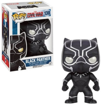 Funko POP Movies Captain America Civil War - Black Panther 130 Vinyl Figure