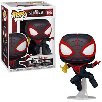 Funko POP Marvel Spider-Man Miles Morales - Miles Morales (Classic Suit) Marvel GamerVerse 765 Bobble-Head