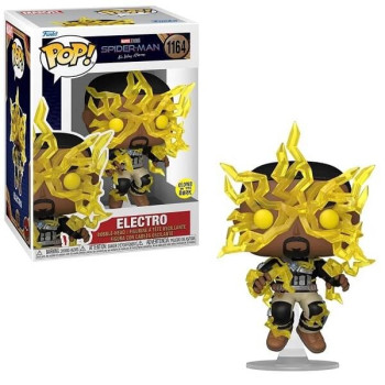 Funko POP Movies Spider Man No Way Home - Electro GiTD 1164 Bobble-Head Special Edition