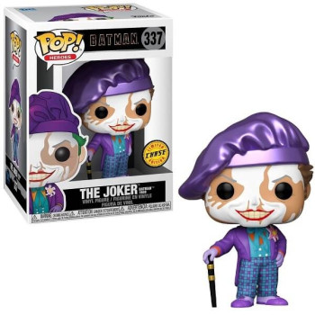 Funko POP Heroes Batman - Joker (Batman 1989) Chase 337 Vinyl Figure Special Edition Exclusive