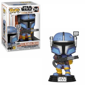 Funko POP Star Wars - Heavy Infantry Mandalorian 348 Bobble-Head