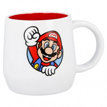Stor Κεραμική Κούπα Super Mario Mug 355ml Λευκή 