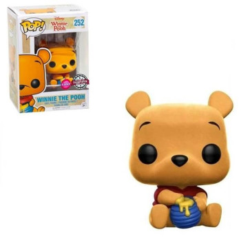 Funko POP Winnie the Pooh - Winnie the Pooh 252 Flocked Vinyl Figure Special Edition Exclusive