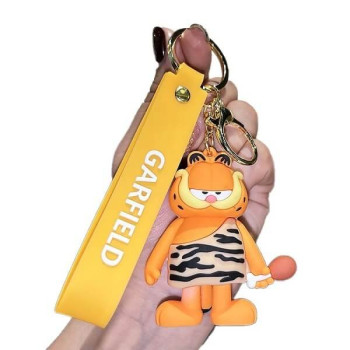 3D Μπρελόκ Σιλικόνης Garfield - Savage Garfield 8 εκ.