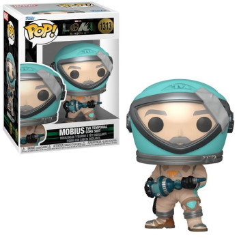 Funko POP Marvel Loki Season 2 - Mobius (TVA Temporal Core Suit) 1313 Bobble-Head