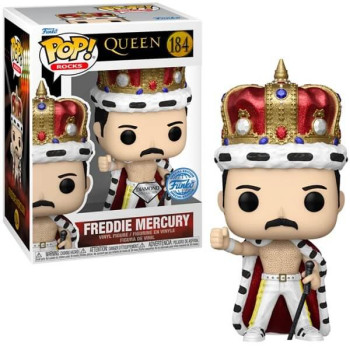 Funko POP Rocks Queen - Freddie Mercury Diamond 184 Vinyl Figure Special Edition Exclusive