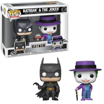 Funko POP Heroes Batman - Batman & The Joker (Batman 1989) 2-pack Vinyl Figures Special Edition