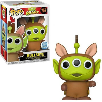 Funko POP Disney Pixar Alien Remix - Bullseye 757 Vinyl Figure Damaged Box