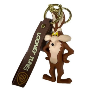 3D Μπρελόκ Σιλικόνης Looney Toons - Coyote 8 εκ.