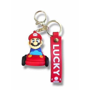 3D Μπρελόκ Σιλικόνης Super Mario Bros - Mario 8 εκ.