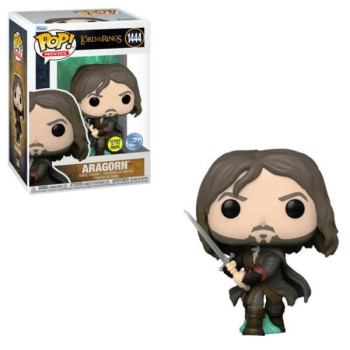 Funko POP Movies The Lord of the Rings - Aragorn 1444 GiTD Vinyl Figure Special Edition Exclusive