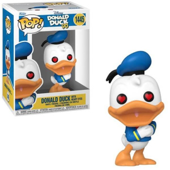 Funko POP Disney Donald Duck 90th Anniversary - Donald Duck with Heart Eyes 1445 Vinyl Figure 