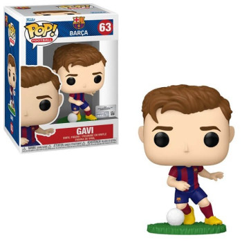 Funko Pop Football FC Barcelona - Gavi 63 Vinyl Figure