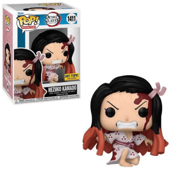 Funko POP Animation Demon Slayer - Nezuko Kamado 1411 Vinyl Figure Hot Topic Exclusive