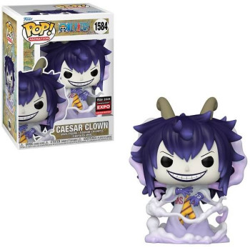 Funko POP Animation One Piece - Caesar Clown 1584 Vinyl Figure 2024 Entertainment Expo Limited Edition
