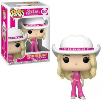 Funko POP Movies Barbie the Movie - Western Barbie 1447 Vinyl Figure