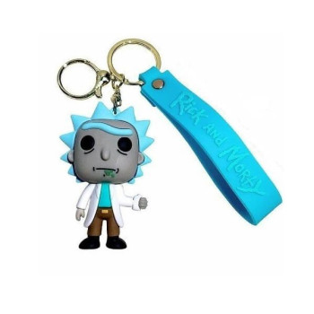3D Μπρελόκ Σιλικόνης Rick and Morty - Rick 8 εκ.