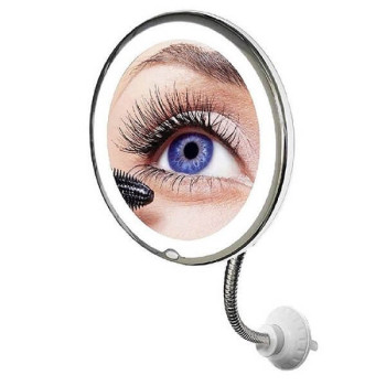 Μεγεθυντικός Καθρέφτης με Φωτισμό Led – Flexible Mirror 10x Magnification