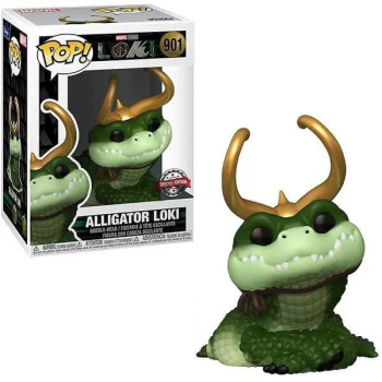 Funko POP Marvel Loki - Alligator Loki 901 Bobble-Head Special Edition Exclusive