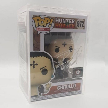 Funko POP Animation Hunter X Hunter - Chrollo 972 Vinyl Figure CC Exclusive (Signed by Robbie Daymond)