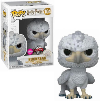 Funko POP Harry Potter - Buckbeak Flocked 104 Vinyl Figure Special Edition