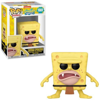 Funko POP Animation Spongebob Squarepants - Caveman SpongeBob 1669 Vinyl Figure