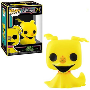 Funko POP Disney Nightmare Before Christmas - Zero (Black Light) 71 Vinyl Figure