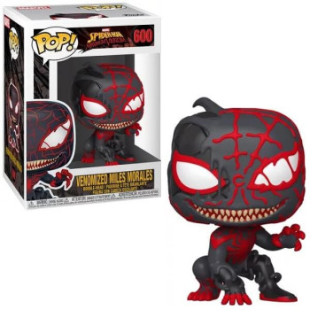 Funko POP Marvel's Spider-Man Maximum Venom - Venomized Miles Morales 600 Bobble-Head