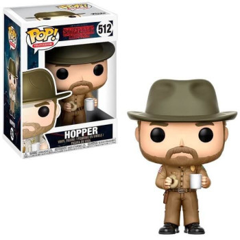 Funko POP Television Stranger Things - Hopper 512 Vinyl Figure