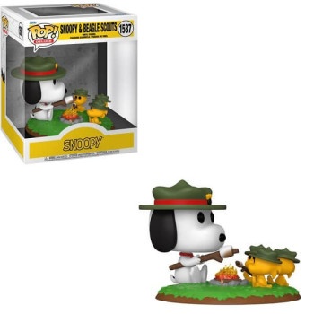 Funko POP Deluxe Peanuts - Snoopy & Beagle Scouts 1587 Vinyl Figure