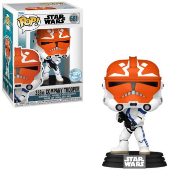 Funko POP Star Wars - 332nd Company Trooper 681 Bobble-Head Special Edition Exclusive