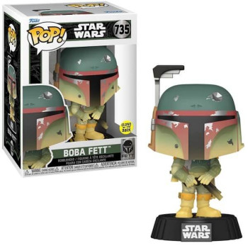 Funko POP Star Wars - Boba Fett GitD 736 Bobble-Head Special Edition
