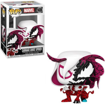 Funko POP Marvel - Carnage Ghost Spider 1435 Bobble-Head