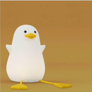 Μαλακό Επαναφορτιζόμενο Φωτιστικό Σιλικόνης Παπάκι - Cute Duck Night Light