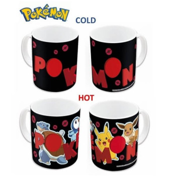 Stor Pokemon Team Mug Κούπα Θερμοκεραμική Λευκή 325ml