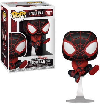 Funko POP Marvel GamerVers Spider-Man Miles Morales - Miles Morales (Bodega Cat Suit) 767 Bobble-Head