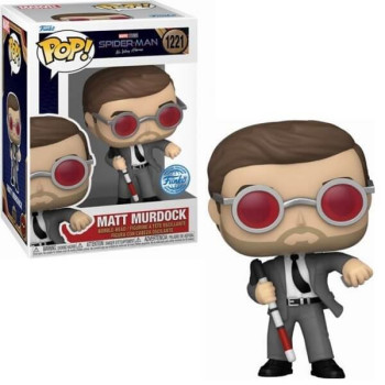 Funko POP Movies Spider Man No Way Home - Matt Murdock 1221 Bobble-Head Special Edition Exclusive
