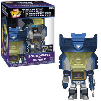 Funko Bitty POP! Bitty Bot Transformers - Soundwave with Rumble 