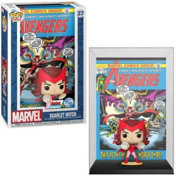Funko POP Comic Covers Marvel The Avengers - Scarlet Witch 37 Vinyl Figure Special Edition