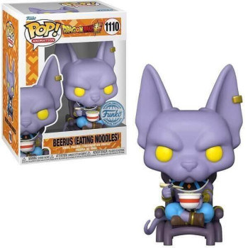 Funko POP Animation Dragon Ball Z - Beerus (Eating Noodles) 1110 Vinyl Figure Special Edition