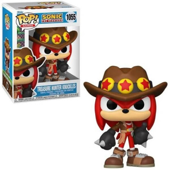 Funko POP Games Sonic the Hedgehog - Treasure Hunter Knuckles 1055 Vinyl Figure