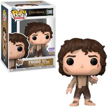 Funko POP Movies The Lord of the Rings - Frodo with The Ring 1389 2023 Summer Convention Exclusive