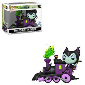 Funko POP Trains Disney Villains - Maleficent in Engine 13 Vinyl Figure Funko Shop Exclusive
