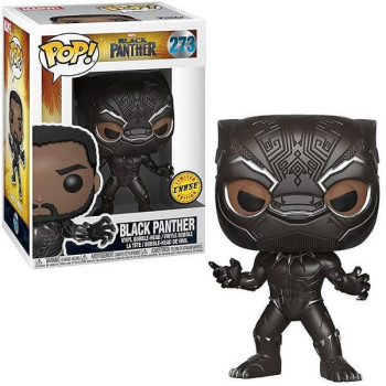 Funko POP Marvel Black Panther - Black Panther Chase 273 Bobble-Head